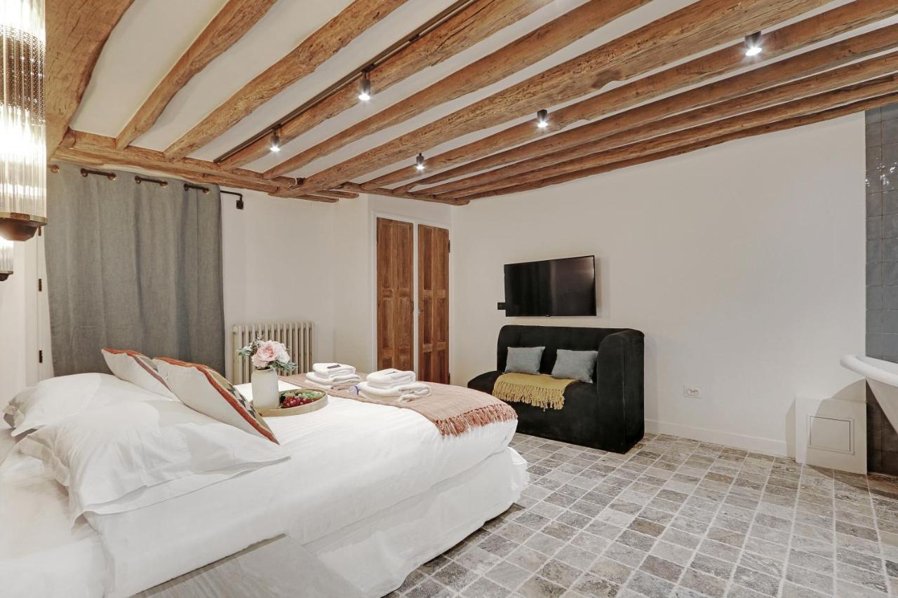 Apartament Cmg Amazing Duplex 3Br 6P Le Marais Paryż Zewnętrze zdjęcie