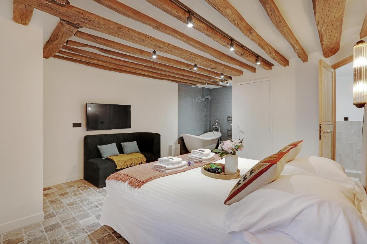 Apartament Cmg Amazing Duplex 3Br 6P Le Marais Paryż Zewnętrze zdjęcie