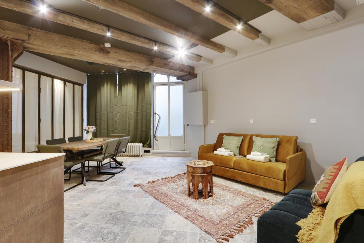 Apartament Cmg Amazing Duplex 3Br 6P Le Marais Paryż Zewnętrze zdjęcie