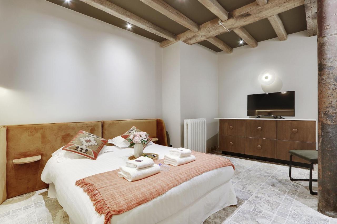 Apartament Cmg Amazing Duplex 3Br 6P Le Marais Paryż Zewnętrze zdjęcie